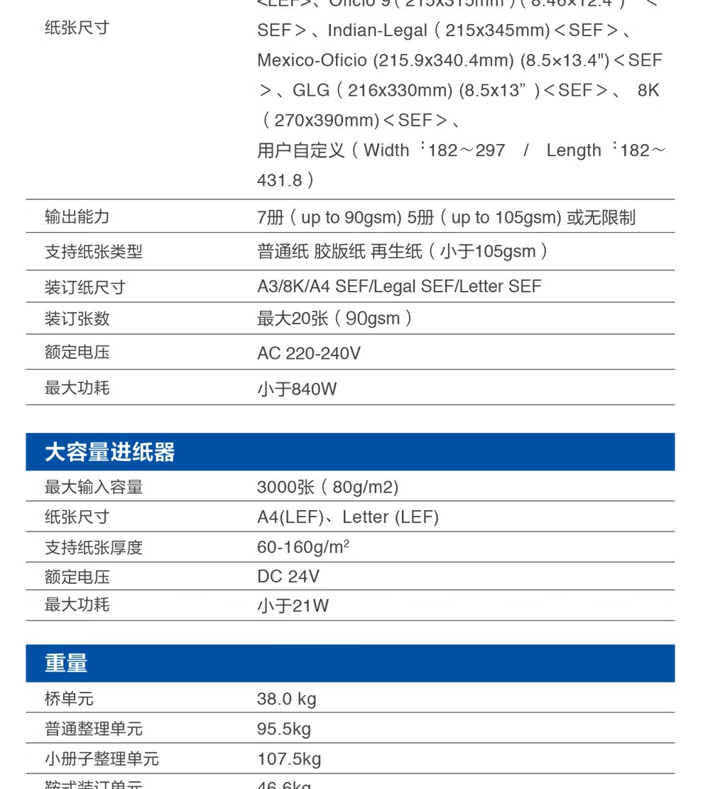 爱普生 Epson WF-C20750C A3企业级墨仓式 阵列复合机 彩色一体机